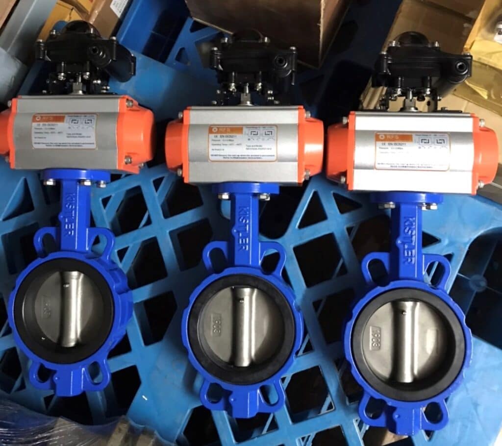 RFS Actuator+Butterfly Valve Wafer Type